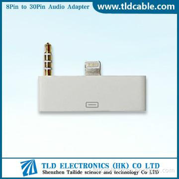 8Pin to 30Pin adapter support Audio